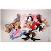 Image 1 : Sixteen collectible Beanie Babies including Wrinkles the bulldog, Snort the bull, Brun the bull terr