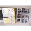 Image 3 : Three ring binder with large selection of Beatles collector cards, cigar bands, faux driver's licens