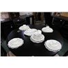 Image 1 : Selection of Wedgwood "Doric" bone china dinnerware including servings for eight of dinner plates, l
