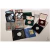 Image 1 : Selection of boxed Canadian coins including cased 1935-1985 sterling silver Jacques Cartier dollar c