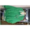 Image 2 : Two Saskatchewan Roughriders jackets including size XL rain jacket and a size XL collared jacket wit