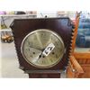 Image 2 : Oak Floor Modle Clock- Silent Chime 52"H 10"W 7"D