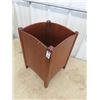 Image 2 : Oak Umbrella Stand 18"H 12" x 12"