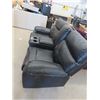 Image 2 : Reclining Leather Couch w Some Wear