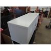 Image 2 : Metal Locking Cabinet w Key 25"H 46"W 16"D