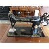 Image 2 : Singer Treadle Sewing Machine w Oak Cabinet