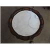 Image 2 : Fancy Stand w Marble 22"H 27" Rd