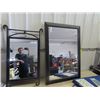Image 1 : 2 Mirrors - 28"x 40"  & 18" x 27" (Metal)