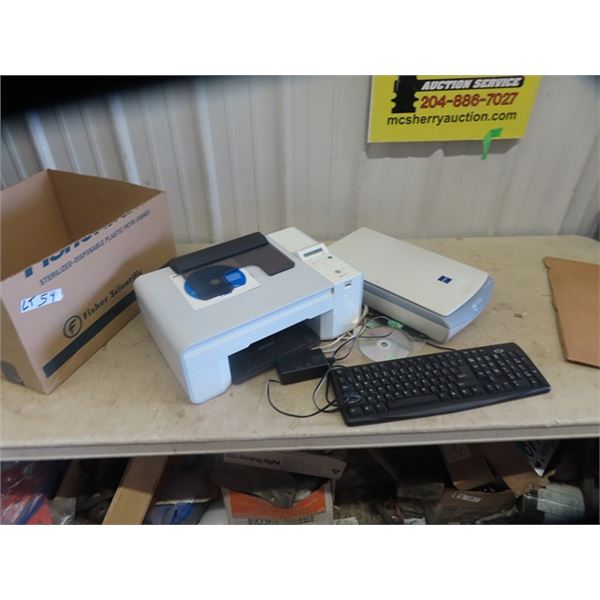 Dell Scanner, Epsom Scanner & Keyboard
