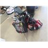 Image 2 : 11 Pc Wilson Ultra Right Handed Clubs w Jazz Putter & Wilson Bag