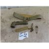 Image 1 : Military Army Flashlight , Army Belt w Brass Hardware