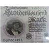 Image 2 : Germany 1923 - 100,000 Marks Replacement Note