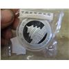 Image 2 : China 2002 Panda Coin 1 OZ .999 Silver Proof Like