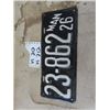 Image 2 : MB 1926 License Plate