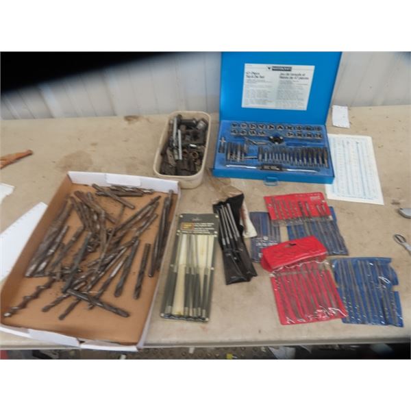 Tap & Die, Punches, Files, & Drill Bits