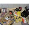 Image 1 : Odds & Ends Tools , Files, Measuring Saw Blades, Ear & Eye Safety Plus More!