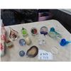 Image 1 : Approx 13 Paperweights - Blown Glass & Murano