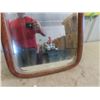 Image 2 : Oak Framed Mirror 20" x 42"