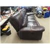 Image 2 : Leather Reclining Couch- Good Condition
