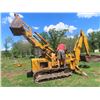 Image 9 : JD 350 Crawler F & R Shuttle w FEL & JD Back Hoe Attach - 50 Hrs Ago Rebuilt Engine & Shuttle
