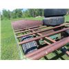 Image 2 : 36' Steel Decked Hay Wagon w 18- 22.5 Tires comes w Spare Tire & Rim & 2 Extra Tires