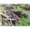 Image 1 : Pile 2.5" x 5" x 9.5" Treated Decking Boards
