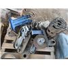 Image 2 : Pallet of Early 70's Snowmobile Part- Chain Cases Drive Clutches, Track & Seat