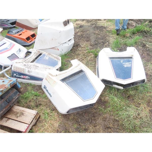 3 - 70's Polaris Hoods, One is a TX250, TX 340 & TX ???