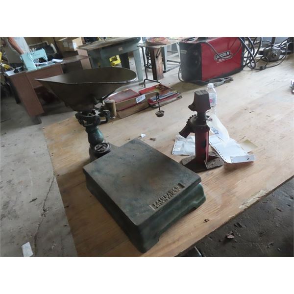 Fairbanks Scale, & Auto Jack