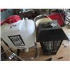 Image 2 : 2 Bug Zappers, Power Fist 15 L Back Pack Sprayers, Hand Grass Whip