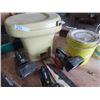 Image 2 : RV Toilet, Minnow Pail, 3 Flashlights, & 2 Machetes