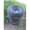 Image 1 : 4 Tires & Rims 215/75 R14