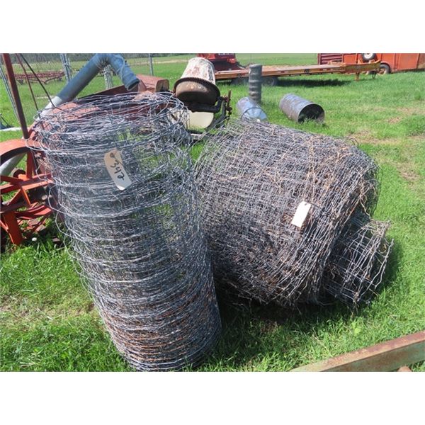 2 Rolls of Page Wire 1) 36" & 1) 48"