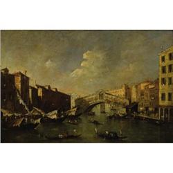 Manner of Francesco Guardi, the Rialto