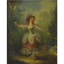 Jean Honore Fragonard Oil on canvas Young Girl