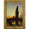 Image 4 : Hermann D. Salomon Corrodi, Sunset by the Ruins