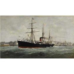 ALEXANDRE DUBOURG (French 1821-1891)Le Ferdinand