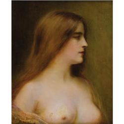 HENRI RONDEL (French 1857-1919) Portrait