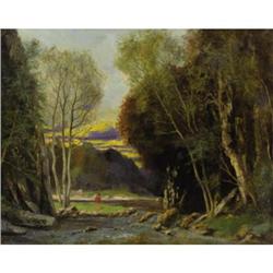 Charles Edmond Renault (French/Barbizon School,