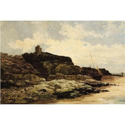 ALFRED DE BREANSKI (1852-1928), Heysham Abby...