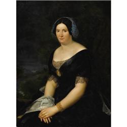 ARTIST UNKNOWN, Queen Mother, Oil on canvas