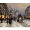Image 1 : EDOUARD LEON CORTES (French 1882-1969) Rue Royal