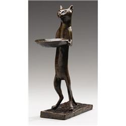 DIEGO GIACOMETTI (1902-1985) Chat maÃ®tre d'hÃ´tel