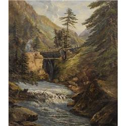 Attributed to Antonio Martinetti Mountain