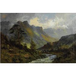 J. McGregory Oil on canvas The Ambush