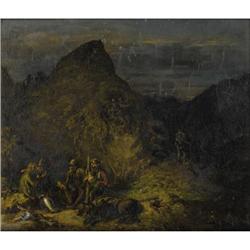 Karl Altmann (German, 1800-1861) The Hunt,