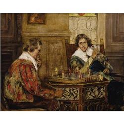 P.H. Andreis (Belgian, 19th Century) Cavaliers