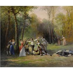 LÃ©onard Saurfelt (FRENCH, 1840) TITLE, DATE Oil