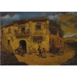Juan Dios del Valle Oil on artists board