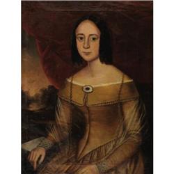 American, 19th Century Portrait of a Woman